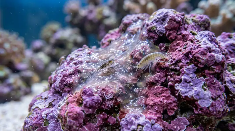 ภาพประกอบบทความ ไบโอฟิล์ม (Biofilm) ในตู้รีฟ: ไม่ใช่แค่คราบเมือก แต่คือฐานระบบชีวภาพ