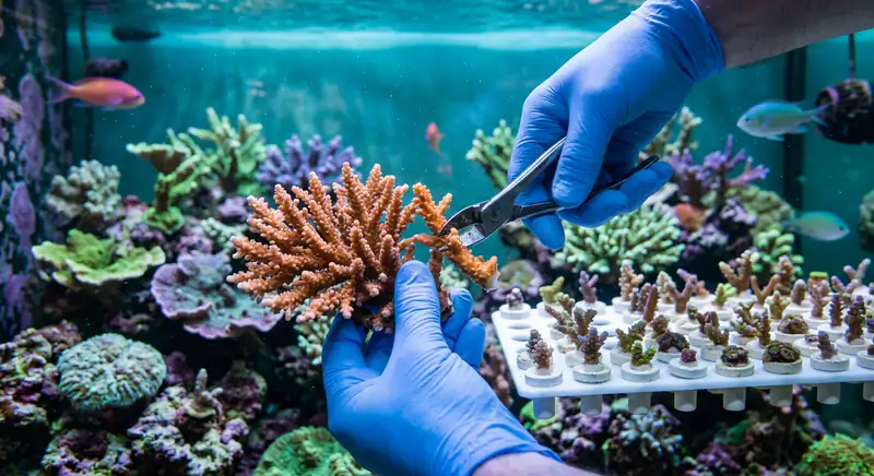 ภาพประกอบบทความ การตัดและแพร่ขยายปะการัง (Fragging & Propagation): คู่มือทีละขั้น