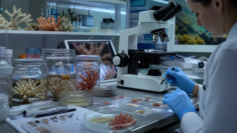 ภาพประกอบบทความ Histopathology ปะการัง: ตัดชิ้นเนื้อส่องกล้อง แยกโรคให้ขาด