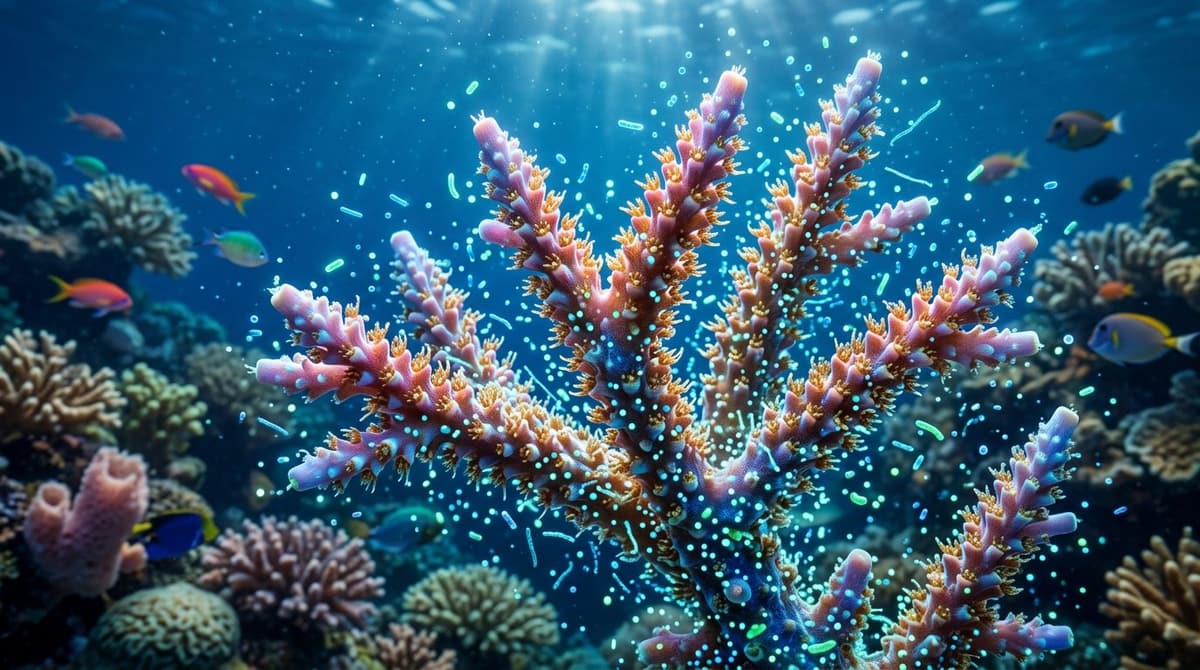 ภาพประกอบบทความ VSV กับ Coral Microbiome: ทำไมโดสคาร์บอนเกินไป SPS ถึงเครียด (เจาะลึก)