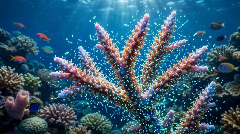ภาพประกอบบทความ VSV กับ Coral Microbiome: ทำไมโดสคาร์บอนเกินไป SPS ถึงเครียด (เจาะลึก)
