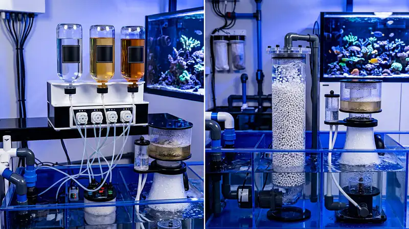 ภาพประกอบบทความ VSV vs Bio Pellets: คาร์บอนแบบคุมมือ vs แบบปล่อยช้า เลือกอะไรให้เหมาะตู้